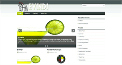 Desktop Screenshot of evindi.com